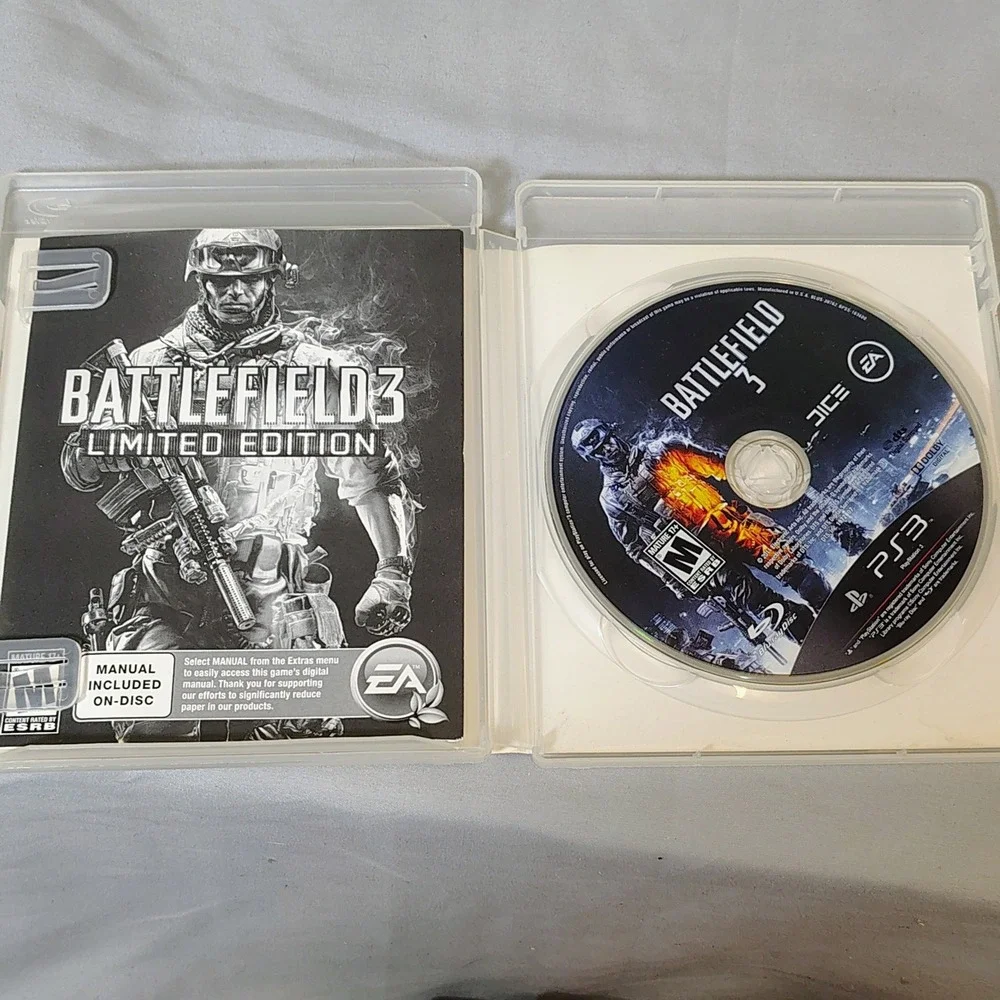 Battlefield 3 Limited Edition Sony‎ PlayStation 3 PS3 2011 EA DICE BLUS-30762LE